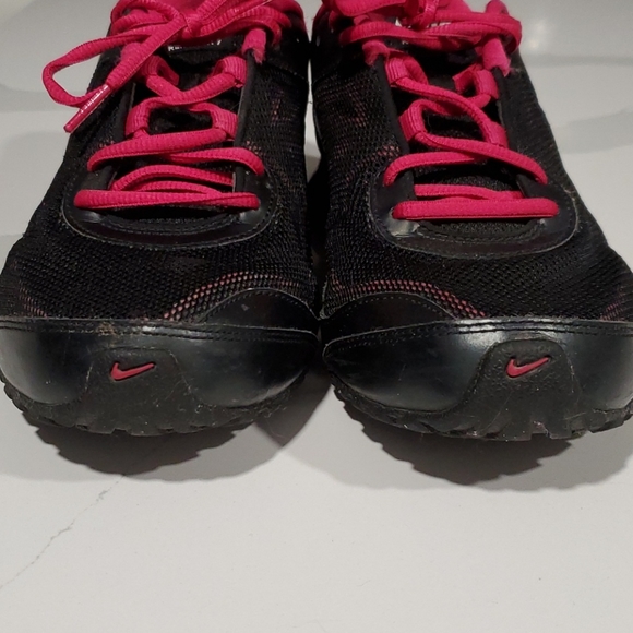 Nike Air Black Pink Sneakers Size 8.5 - Picture 7 of 8